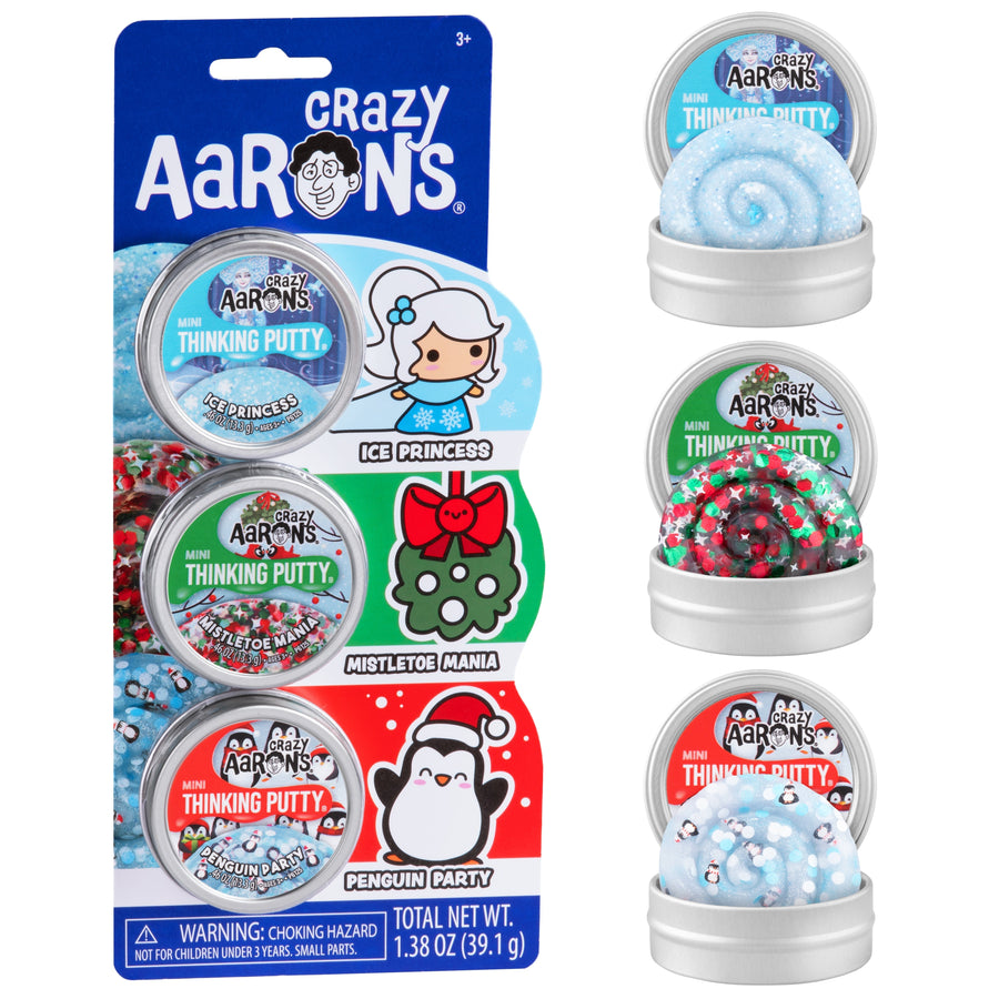 Christmas 2" Fidget Three Pack M6